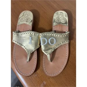 Jack Rogers I DO flats